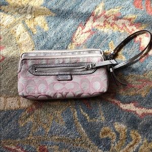 Coach wristlet